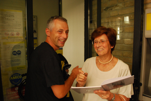 Anna Terenzi , die eine groe Hilfe war...