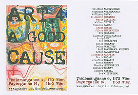 Art4a good cause Benefizauktion