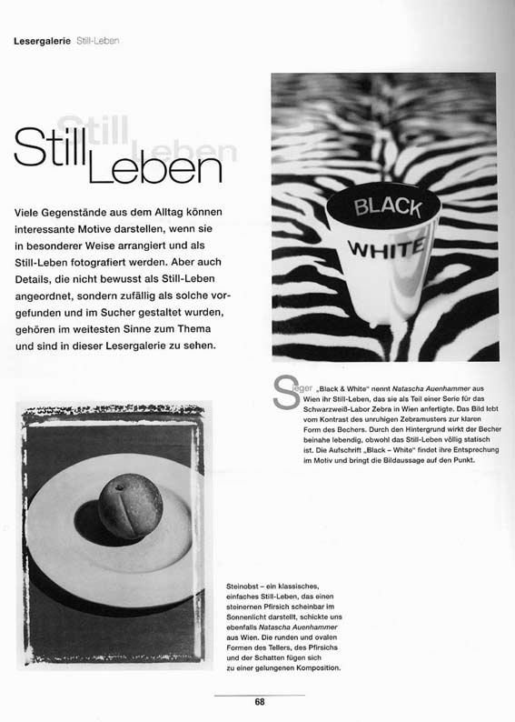 SCHWARZ WEISS Ausgabe Nr. 41 Wettbewerbssieger