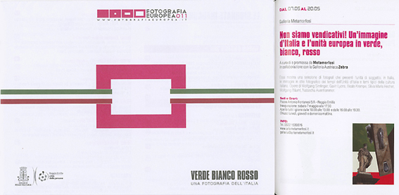 Galleria Arte  Metamorfosi Internationales Fotofestival mit Wolfgang Buml, Wolfgang Simlinger, Beate Krempe, Gavin Lyons und Natascha Auenhammer