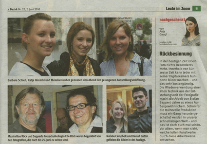 Bezirkszeitung Mai 2010