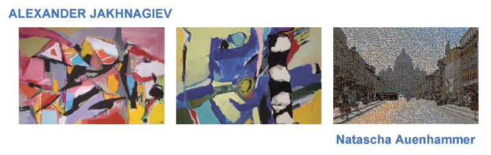 10. Dezember 19 Uhr Vernissage ZEBRA Burggasse 46, 1070 Wien Alexander Jakhnagiev Natascha Auenhammer