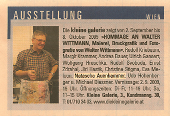 Der Standard September 2009